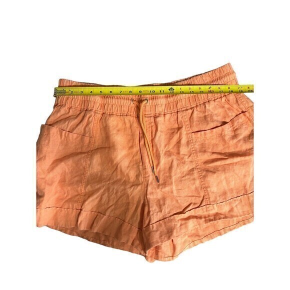 Athleta Women's Cabo Linen 4" Short Cactus Peach Women’s Plus Size 20 (41x4) - Picture 2 of 7